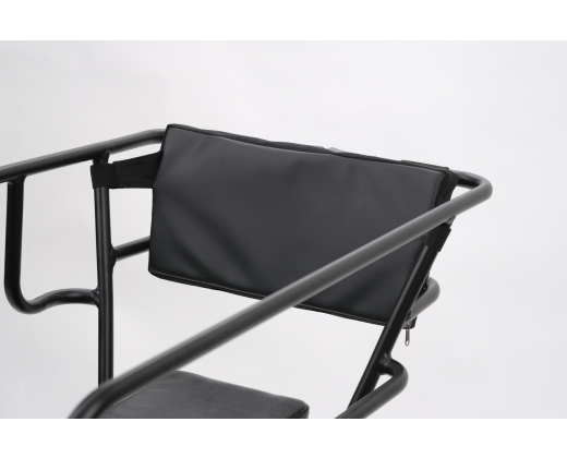 Ryggstödskudde longtail svart