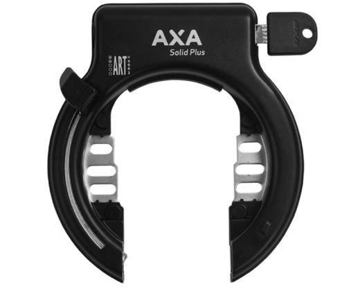 Ringlås solid plus svart